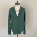 Tory Burch Sweaters | - - Tory Burch Cardigan Heather Green Wool Sweater Size L | Color: Blue/Green | Size: L