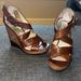 Michael Kors Shoes | Michael Kors Dana Wedge | Color: Brown | Size: 8