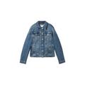 Tom Tailor authentic denim jacket Damen used dark stone blue denim, Gr. M, Baumwolle