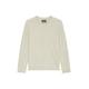 Marc O'polo PULLOVER LONG SLEEVE Herren white cotton, Gr. M, Baumwolle, Männlich Pullover