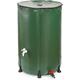 Rain Butt 380 L Foldable Rain Water Butt 380 L for the Garden Water Tank 380 L Includes Filter and Hose Quick Adaptor Narrow High Easy Storage UV Stable PVC (380 L)