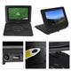 Portable DVD Player, FM Radio Receiver, 800 * 480 Resolution 13.9 Inch TV Player, Home Office Car Vehicle (UK Plug)