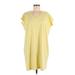 Eileen Fisher Casual Dress - Shift: Yellow Dresses - Women's Size Medium