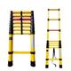 DameCo Professional Insulating Telescoping Ladder, 330lbs Capacity Portable Folding Fiberglass Extension Straight Ladders, for Home Roof Electrical Work (Size : 3m/9.8ft) interesting