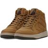 Sneaker HUMMEL "ST. POWER PLAY MID TEX", Gr. 42, gelb (wheat), Synthetik, sportlich, Schuhe