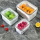 Boîte de rangement pour réfrigérateur boîtes de fruits et légumes frais panier de rangement