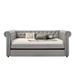 Lark Manor™ Aasma Full Daybed w/ Trundle Upholstered in Gray | 37 H x 58 W x 96 D in | Wayfair D3434D98C5A5485CBA338C4EECD89603