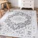 Gray 108 x 72 x 0.2 in Living Room Area Rug - Gray 108 x 72 x 0.2 in Area Rug - Bungalow Rose Nathalya Area Rug for Living Room Machine Washable Rugs Non Slip Rugs | Wayfair