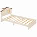 Red Barrel Studio® Tacorey Platform Storage Bed Wood in Brown | 39.4 H x 42.4 W x 79.1 D in | Wayfair 6C05C4A1B859444C9358B28FF716A233