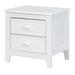 Red Barrel Studio® Alajhia Nightstand Wood in White | 19.7 H x 19.3 W x 15.6 D in | Wayfair 5185CD65428C493B95C8C4F334884D57