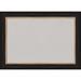 Amanti Art Wall Mounted Bulletin Board Cork/Plastic in Black/Gray | 31 H x 43 W x 2 D in | Wayfair A14008196220