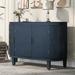 Highland Dunes Altamae 47.2" Sideboard Wood in Blue | 33.5 H x 47.2 W x 15.2 D in | Wayfair BD44795AEC724A398F8D526B034B8C74