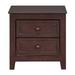 Red Barrel Studio® Alajhia Nightstand Wood in Brown | 19.7 H x 19.3 W x 15.6 D in | Wayfair D37422C18EF64B0A9895351BBFAEA0D4