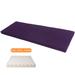 Latitude Run® 2” Thickness Eggshell Foam Massage Breathable 50D High-Resilience Functional Bench Outdoor Cushion in Black | 2 H x 71 W x 35 D in | Wayfair