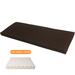 Latitude Run® 3” Thickness Eggshell Foam Massage Breathable 50D High-Resilience Functional Bench Outdoor Cushion in Brown | 3 H x 54 W x 19 D in | Wayfair