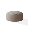 Latitude Run® 24" Wide Round Striped Pouf Ottoman Cotton | Wayfair CA70E04821B14401A5EDC9CB82CF47CA