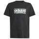 adidas - Boy's Camo Lin Tee - T-Shirt Gr 140 schwarz