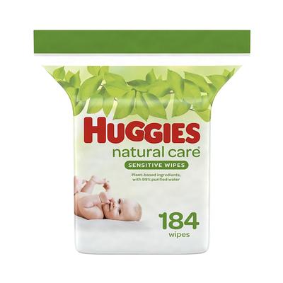 Kimberly-Clark 31816 Huggies Baby Wipes - 7" x 6", Unscented, Alcohol Free