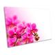 Orchid Flower Floral Blossom Pink CANVAS WALL ART Picture Print