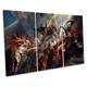 Peter Paul Rubens The Fall of Phaeton Picture Treble CANVAS WALL ART Print