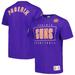 "Men's Mitchell & Ness Purple Phoenix Suns Hardwood Classics Team OG 2.0 Premium Vintage Logo T-Shirt"