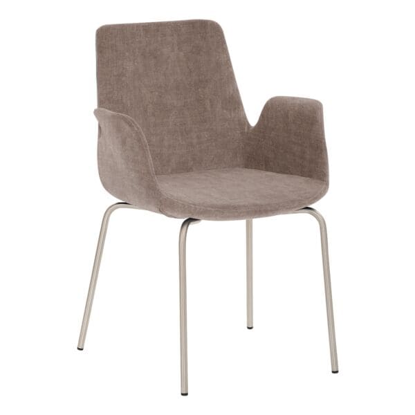 mayer Sitzmöbel Besucherstuhl »myHELIOS« 4-Fuß-Gestell chrom violett, 48 cm