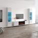 Cali BL-EF Floating Fireplace Entertainment Center