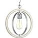 14 inch Height Pendants Light 1 Light Line Voltage-Galvanized Finish Bailey Street Home 70-Bel-2748354