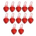 12pcs Foams Heart-shape Pendants Romantic Heart-shape Hanging Pendants