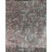 Contemporary Abstract Indian Area Rug Handmade Bedroom Wool Carpet - 8'3"x 9'10"