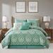 Grand Avenue Nerissa 7 Piece Damask Medallion Comforter Set