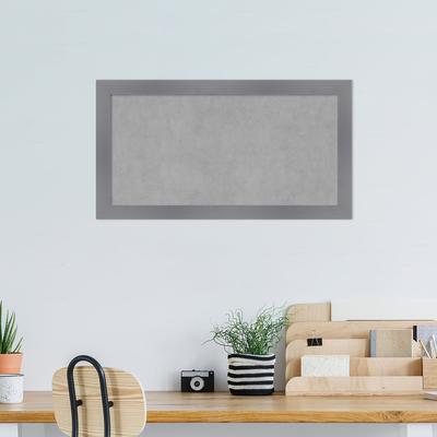 Amanti Art Edwin Grey Framed Magnetic Board