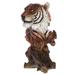 Imitated Tree Root Crafts Resin Figurine Vintage Chinese Zodiac Sculpture Desktop Year of The Statue for Home Office Garden Decoration