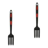 2 Count Spaghetti Fork Pasta Pasta Pasta Noodles Kitchen Accessory Stuff for Kitchen Stir Mix Fork Convenient Salad Fork