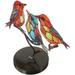 Home Decor Birds Statue Home+decor Desktop Bird Decoration Fake Bird Decor Bird Sculpture With Base Household