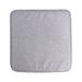 Kaloaede Square Strap Garden Chair Pads Seat Cushion For Outdoor Bistros Stool Patio Dining Room Linen Lumbar Support Travel Gray