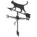 Decor Wind Weather Vane Lawn Weathervane Cat Weathervane Outdoor Metal Cat Stainless Steel