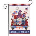 Pinata 4th of July Garden Flag 12x18 Double Sided 4th of July Flag God Bless America Patriotic Flags July 4th Garden Flags Memorial Independence Day Yard Flag 4th of July Mini Flags