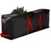 Christmas Tree Storage Bag - Fits 9 Ft Artificial Trees - Waterproof Christmas Tree Bag - Strong Durable Handles Black