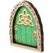 Fairy Gate Decor Ornament Wooden Fairy Door Fairy Door for Garden Kids+toys Fairy House Doors Small Fairy Door