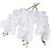 3Pcs/6Pcs Artificial Orchid Stems Real Touch Orchid 38 inch Tall Fake Butterfly Phalaenopsis Flower for Vase Home Wedding Decoration