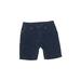Simply Vera Vera Wang Denim Shorts: Blue Mid-Length Bottoms - Women's Size 2 - Dark Wash