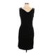 Valerie Bertinelli Casual Dress - Sheath: Black Dresses - Women's Size 10