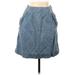 Holding Horses Casual Skirt: Blue Bottoms - Women's Size 10