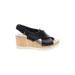 Clarks Wedges: Black Shoes - Women's Size 7 1/2