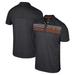 Men's Colosseum Black Texas Longhorns Langmore Polo