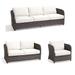 Briar Lane Seating Replacement Cushions - Lounge Chair, Stripe, Resort Stripe Indigo - Frontgate