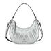 Nine West Bags | Nine West Gibson Mini Hobo Bag Silver | Color: Silver | Size: Os