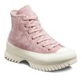 Converse Shoes | Converse Men Chuck Taylor Platform Velour Sneakers Tennis Shoes Size 9.5 | Color: Pink/White | Size: 9.5