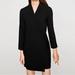 Zara Dresses | Nwt Zara Blazer Style Wrap Dress Black Size M | Color: Black | Size: M